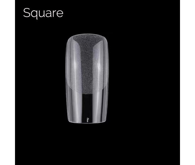 1300088 - SHORT SQUARE - SOFT GEL TIPS - 240PCS