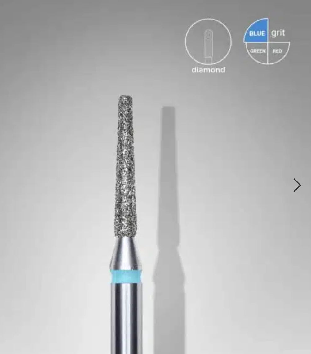 STALEKS - DIAMOND BIT, BLUE, HEAD DIAMETER 1.6 MM / WORKING PART 10 MM