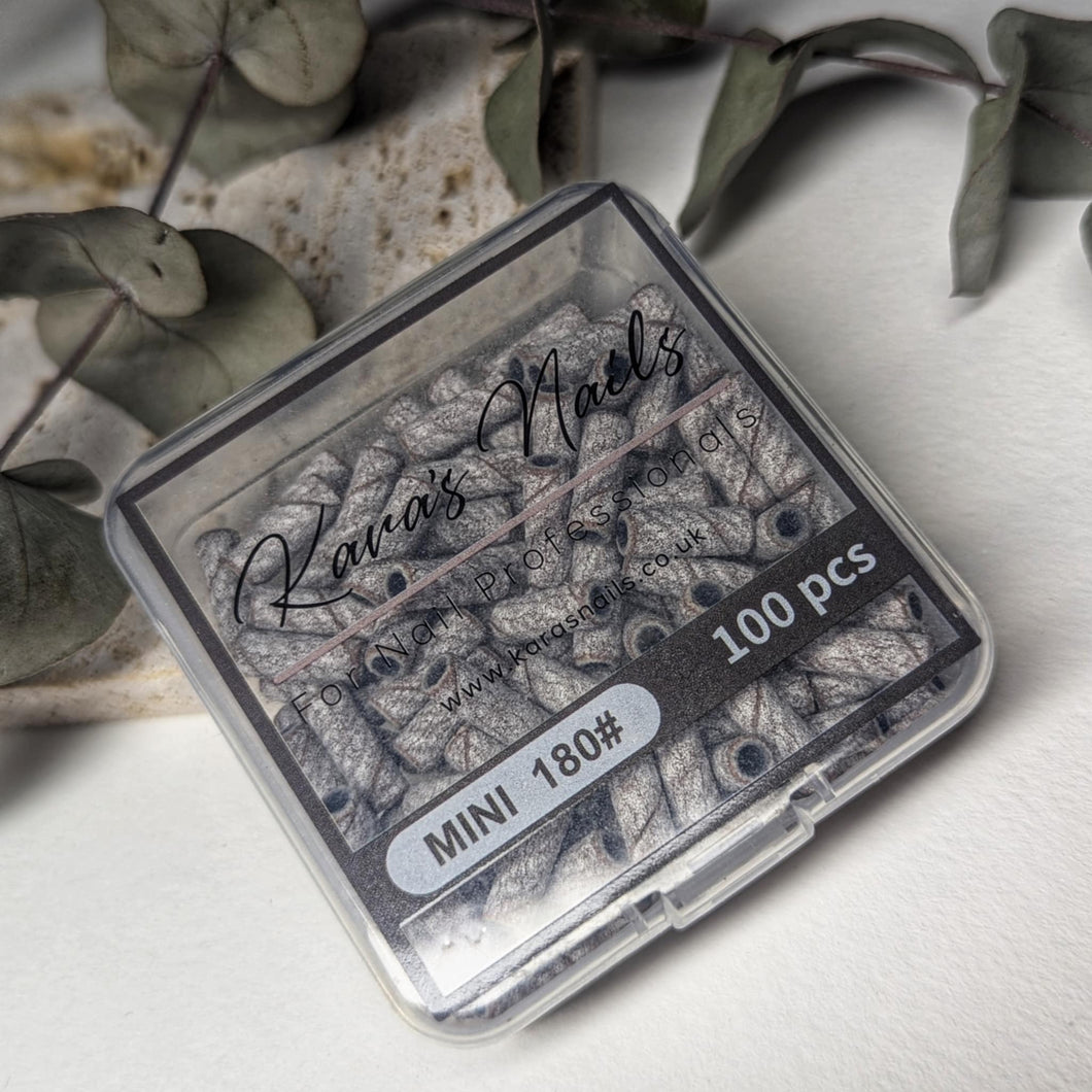 KARA EVANS - MINI WHITE ZEBRA SANDING BANDS 180 GRIT