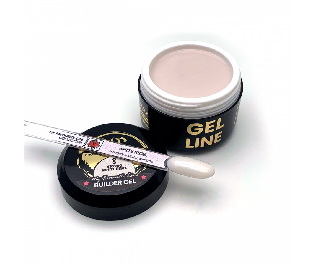 MY FAVOURITE LINE BUILDER GEL - WHITE RIGEL (shimmer)