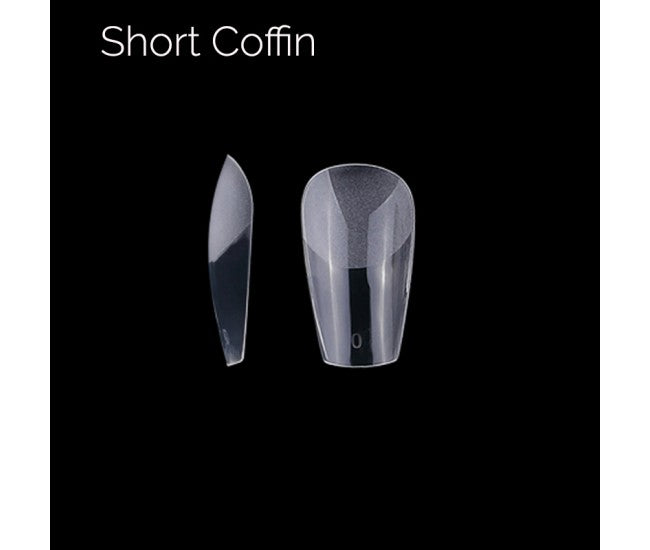 1300094 - SHORT COFFIN - SOFT GEL TIPS - 240PCS