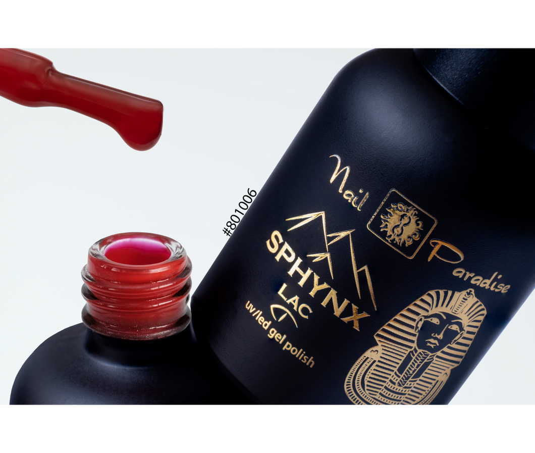 801006 - CHERRY RED - “SPHYNX” GEL POLISH 10ML