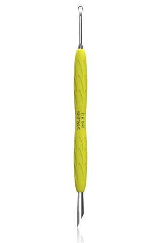 STALEKS - PRO MANICURE PUSHER UNIQ 11 TYPE 2 (SLANTED PUSHER + LOOP)