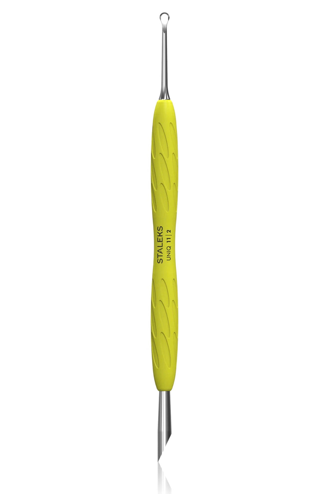 STALEKS - PRO MANICURE PUSHER UNIQ 11 TYPE 2 (SLANTED PUSHER + LOOP)