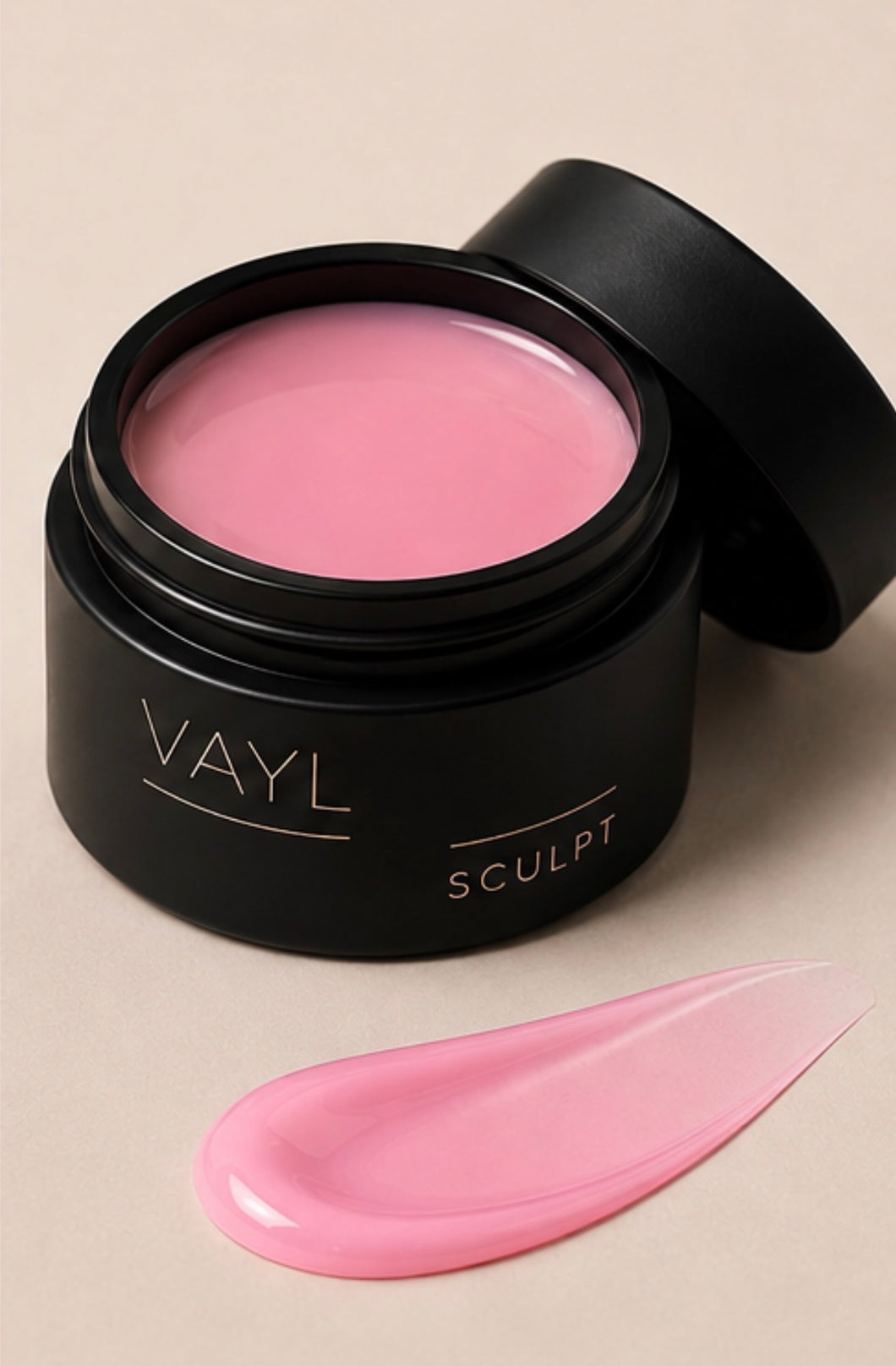 VAYL - SCULPT FLOW - HANA PINK  (MED VIS HARD GEL) - 12g