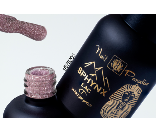 876205 - DISCO LAC SHOW DELUGE  - “SPHYNX” GEL POLISH 10ML (disco/reflective finish)