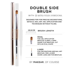MAKEAR - DOUBLE SIDED BRUSH