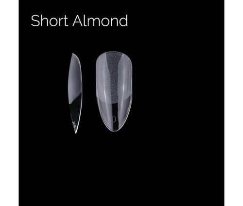 1300093 - SHORT ALMOND - SOFT GEL TIPS - 240PCS