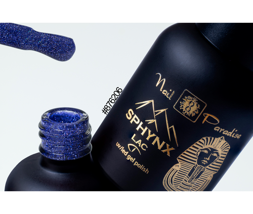 876206 - DISCO LAC ICE FLOE  - “SPHYNX” GEL POLISH 10ML (disco/reflective finish)