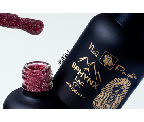 876201 - DISCO LAC WOMAN WHO FLY  - “SPHYNX” GEL POLISH 10ML (disco/reflective finish)