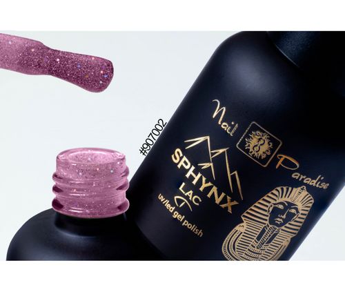 907002 - ASHEN ELEGANCE - “SPHYNX” GEL POLISH 10ML (glitter)