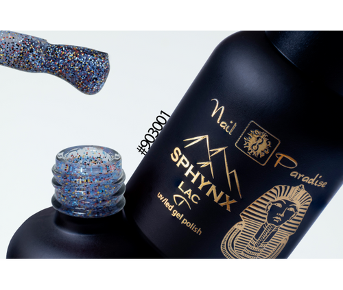 903001 - WATER SPOUT - “SPHYNX” GEL POLISH 10ML (chunky glitter)